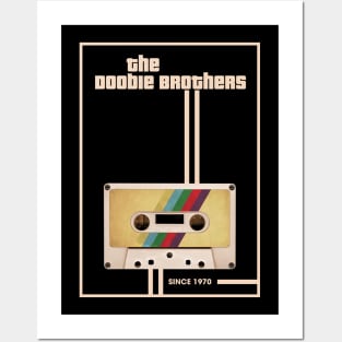 Doobie Brothers Music Retro Cassette Tape Posters and Art